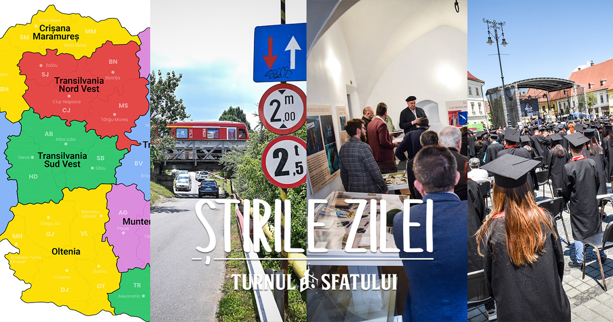 Știrile zilei - 4 mai. Cu Alba și Hunedoara în Transilvania de Sud Vest * Sibiu, oraș scump dar mai ieftin decât în Cluj și Brașov