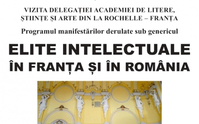 O delegație de la Academia de Litere, Științe și Arte La Rochelle din Franța ajunge săptămâna viitoare la Sibiu. Programul evenimentului
