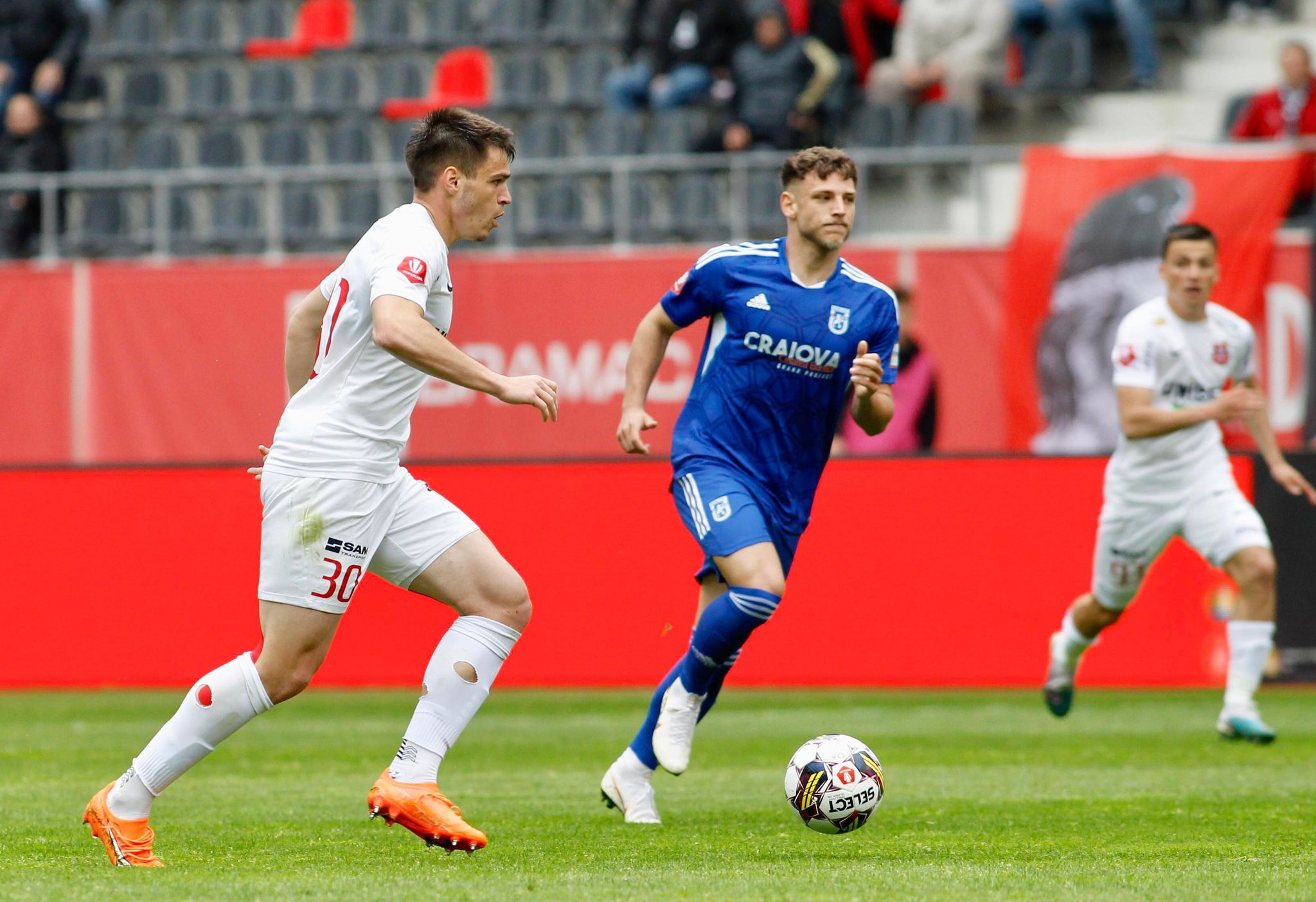FC Hermannstadt – U Craiova 1948 scor 0 la 0. Punct important pentru evitarea retrogradării