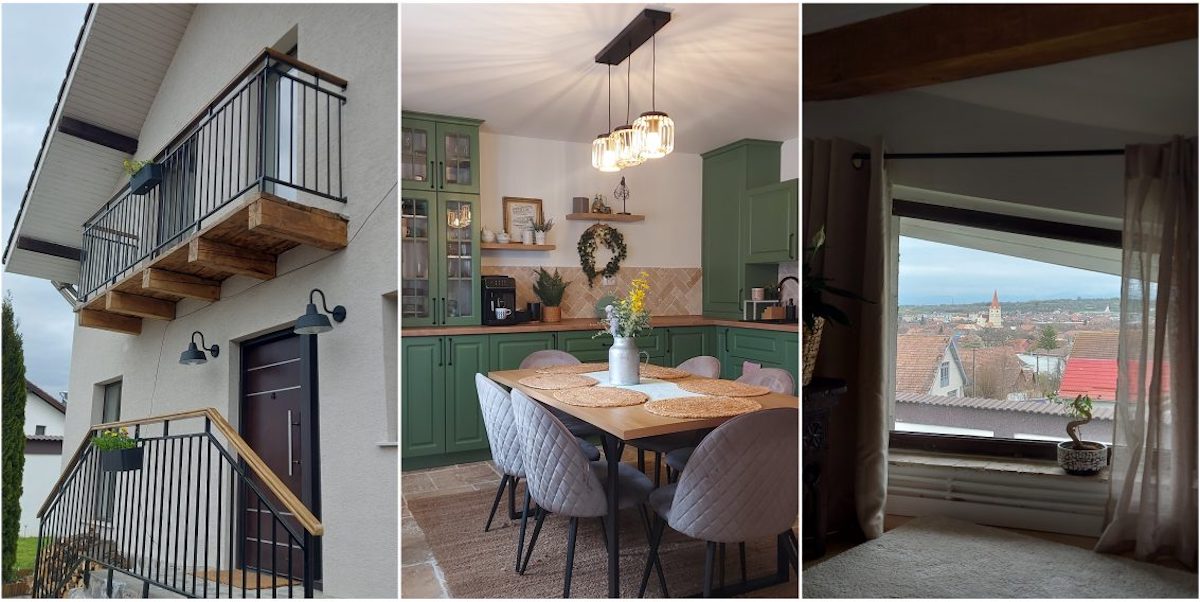 Doi bucureșteni au cheltuit 60.000 de euro pentru renovarea unei case, în Cisnădie. Povestea din spatele lucrărilor: ”Nici nu-mi dau seama cum am reușit să o scoatem la capăt”