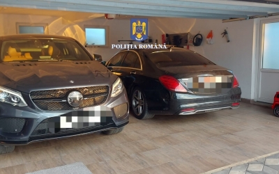Percheziții Poliția Sibiu: 18 mașini de lux închiriate din străinătate și vândute în țară, prejudiciu de 1.800.000 de lei