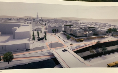 Cum va arăta viitoarea Piață Cibin: proiectul câștigător aparține unei echipe de arhitecți sibieni