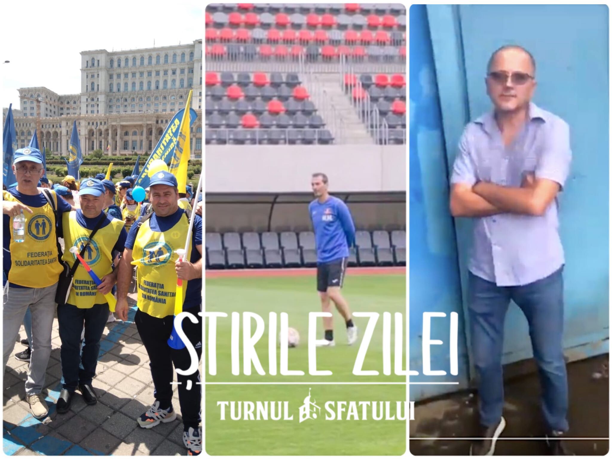 Știrile zilei - 14 iunie: Angajați din Sănătate anunță grevă * Reprezentantul Sibiului în Guvern * Întrebări la care nu răspunde Spitalul * Video cu Iordănescu