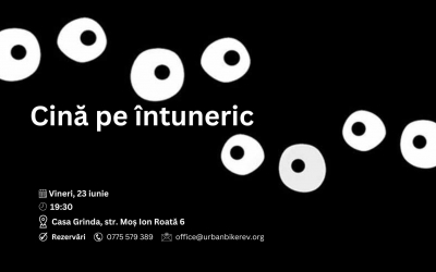 „Cină pe întuneric”. Persoane nevăzătoare vor servi un meniu delicios celor care vor să experimenteze un moment din viața obișnuită a lor