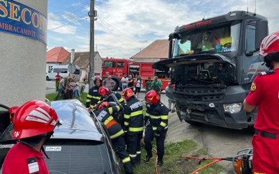 A murit bărbatul rănit grav în accidentul de la Cristian, intersecția cu Orlat: „Medicii au făcut tot ceea ce era posibil pentru a-i salva viața”