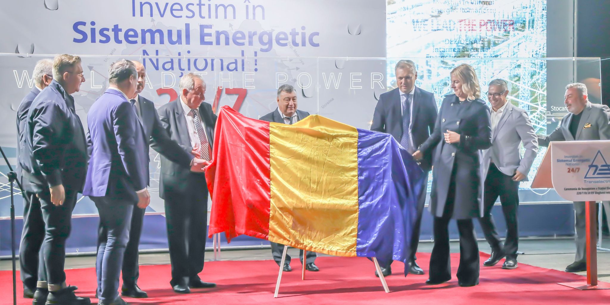 Transelectrica Sibiu inaugurează stația retehnologizată de la Ungheni - Mureș