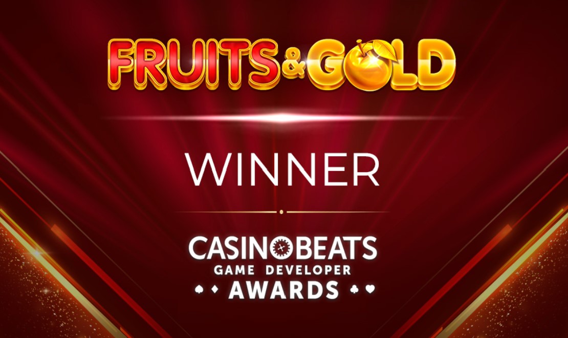 Slotul Fruits & Gold de la Amusnet câștigă prestigiosul premiu Game Retro-Style