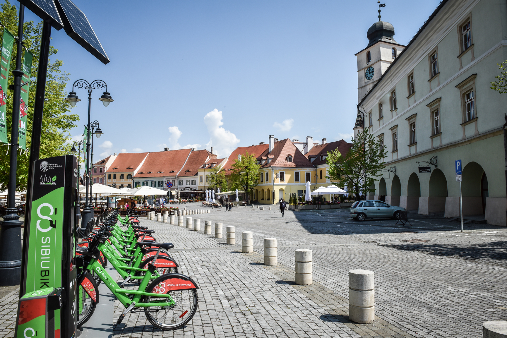 După jumătate de an, Primăria a ales compania care va fi responsabilă de întreținerea bicicletelor din sistemul Sibiu Bike City