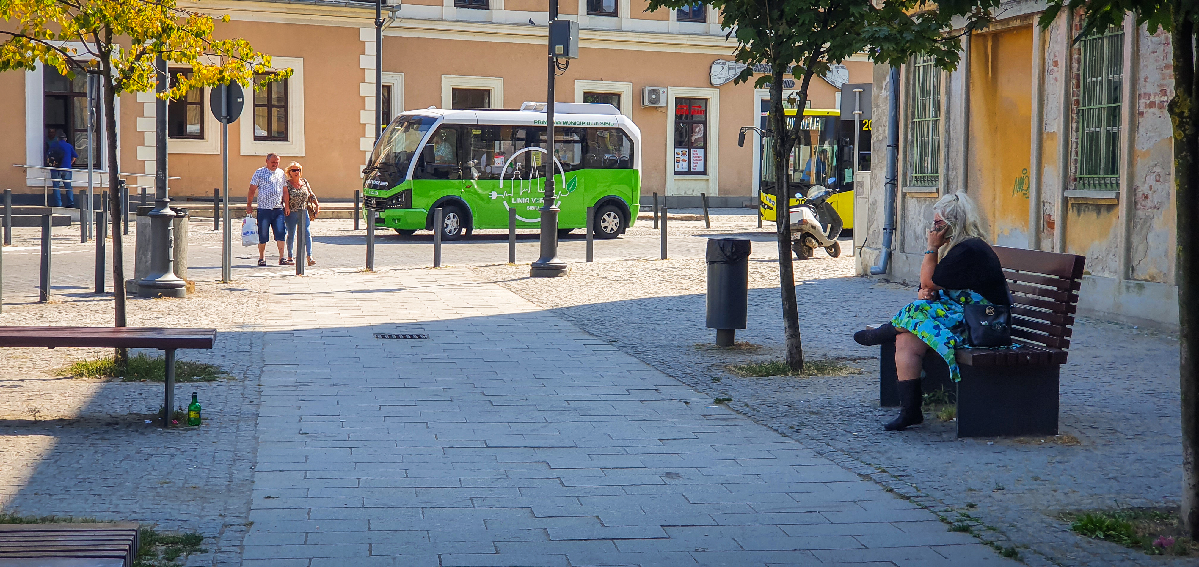 Sibiul va avea stații de autobuz speciale pentru zona centrală
