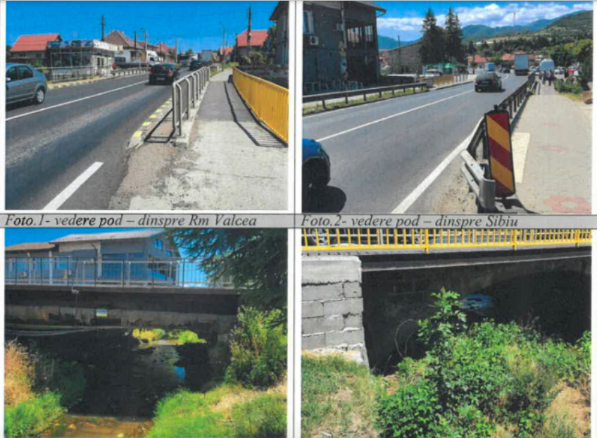 Podul pe DN 7 din Tălmaciu este atât de degradat încât expertiza arată că nu mai poate fi reparat, ci trebuie construit unul nou