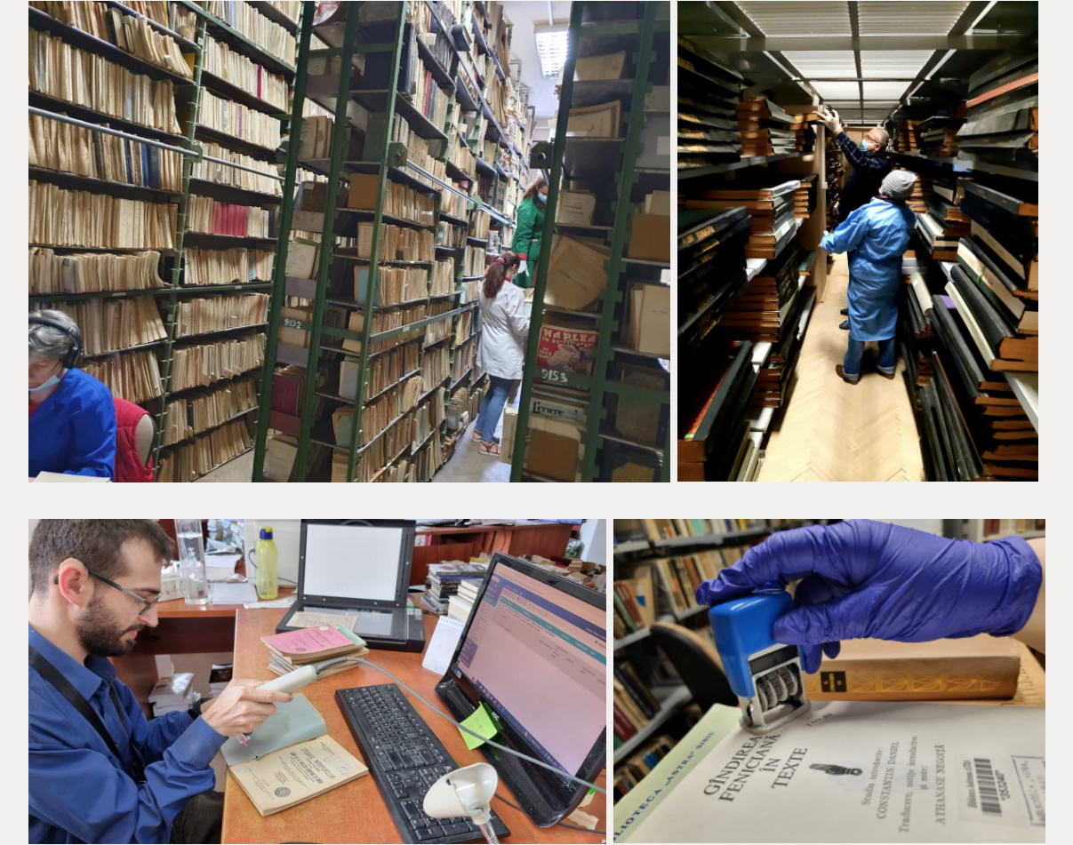 Peste 800.000 de exemplare de publicații au fost inventariate la Biblioteca ASTRA. „Au fost verificate bucată cu bucată”