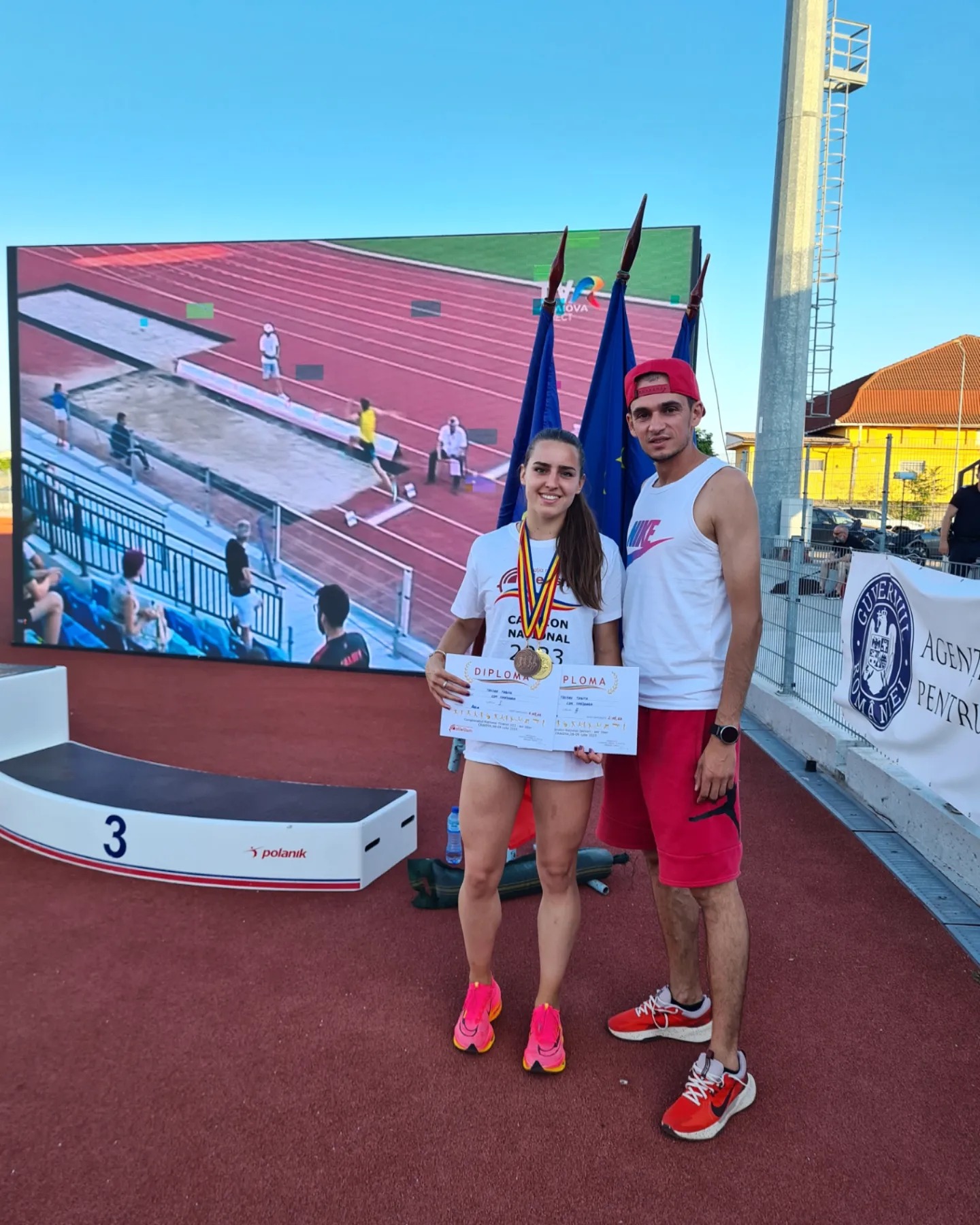 Sibianca Tabita Teușan este campioană națională la atletism, categoria tineret: „M-am simțit onorată să concurez alături de cei mai buni sportivi din țară”