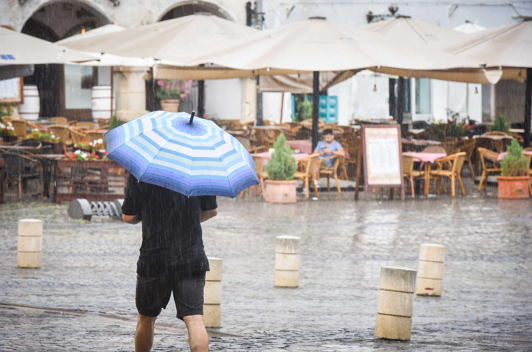 Județul Sibiu sub cod portocaliu de vijelii, grindină și averse