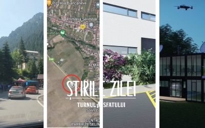 Știrile zilei de joi: Reportaj în kitschul de pe Transfăgărășan, dronele de la Cincu, CJ-ul nu a aflat unde ”înțeapă” centura Sud Șelimbărul