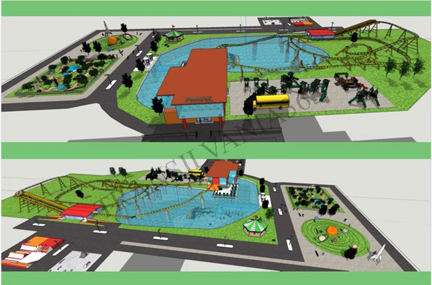 Cel mai mare parc de distracții din România va fi construit lângă Sfântu Gheorghe. „Venim cu un concept unic”