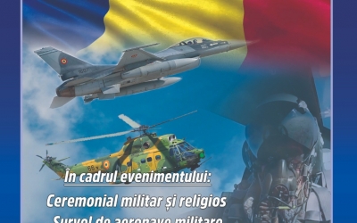 Ziua Forțelor Aeriene Române, sărbătorită la Mediaș