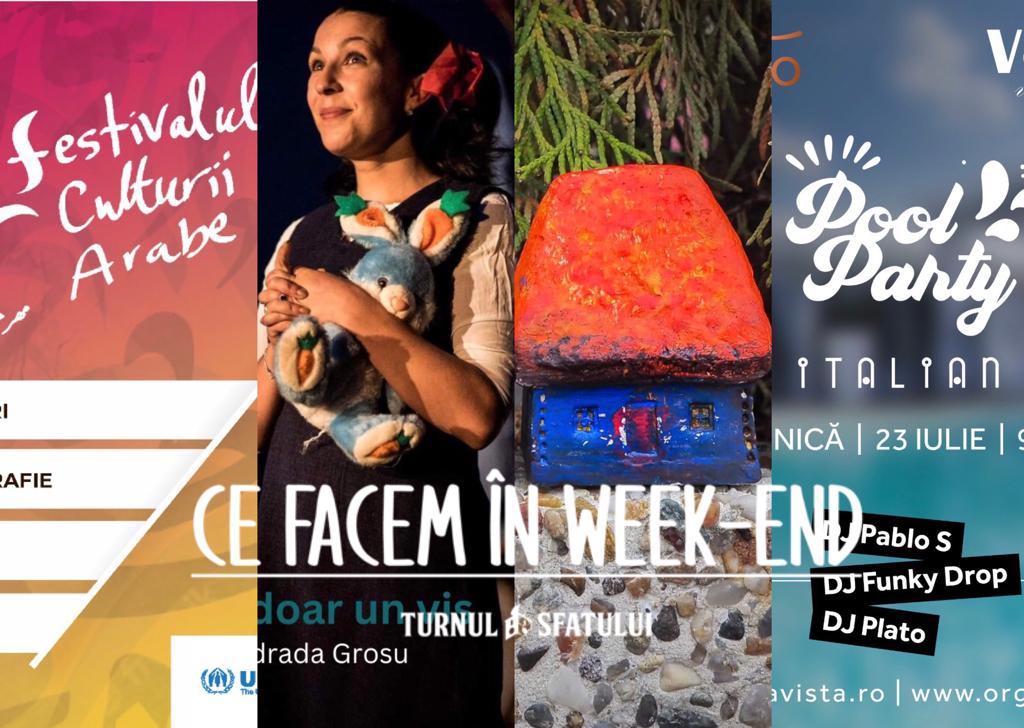 Ce facem în weekend? Festivalul Culturii Arabe, Classics for Pleasure, Fado simfonic și Pool Party