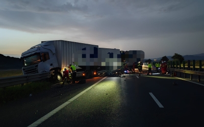 Accident mortal pe autostrada Sibiu-Sebeș