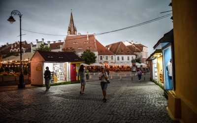 Avertizarea cu cod roșu peste Sibiu a adus mai mult întuneric decât ploaie