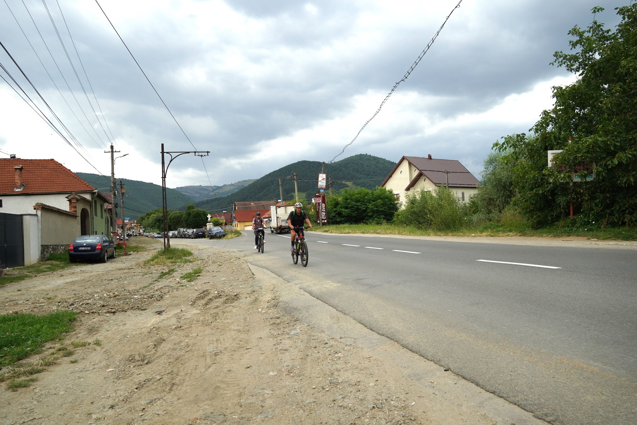 Un an pentru pista de biciclete spre Rășinari. Constructorul a preluat amplasamentul