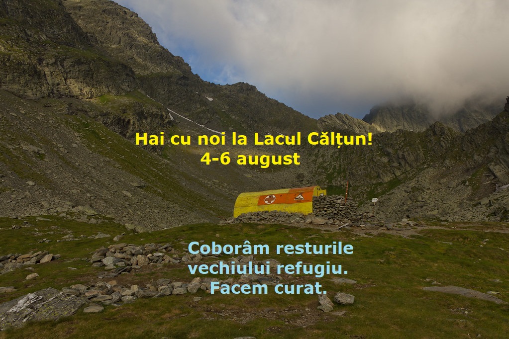 Asociația „În Slujba Muntelui” caută voluntari pentru curățarea zonei Lacului Călțun: Ne dorim o comunitate montană solidă 