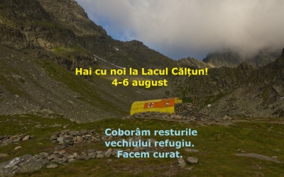 Asociația „În Slujba Muntelui” caută voluntari pentru curățarea zonei Lacului Călțun: Ne dorim o comunitate montană solidă 