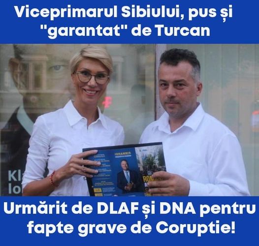 PSD Sibiu: Viceprimarul PNL Alexandru Dumbravă, garantat de doamnele Turcan și Cîmpean: 2 ani și 3 luni de închisoare