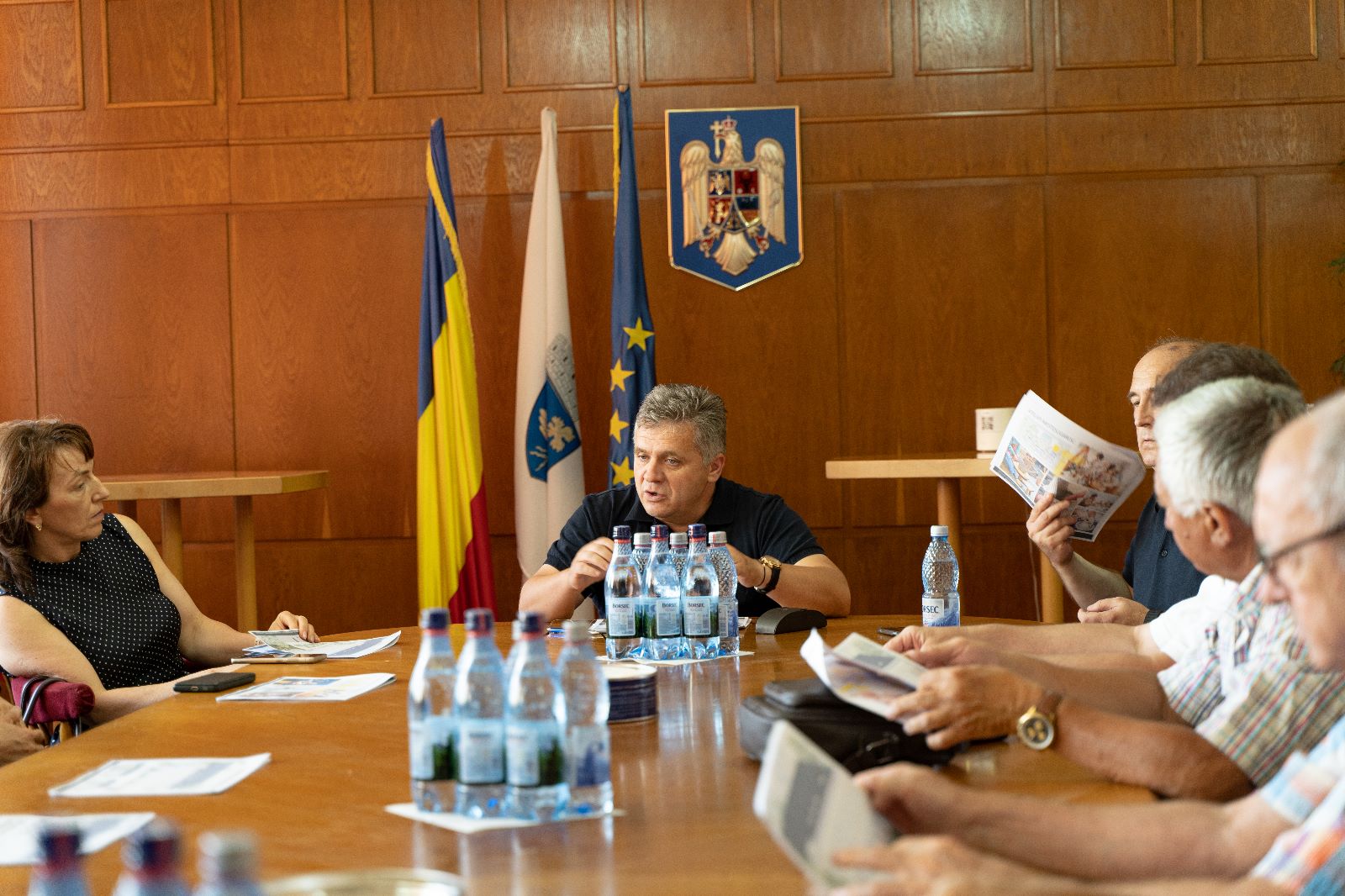 Întâlnire de informare referitoare la Centrul Multifuncțional Educațional Mediaș