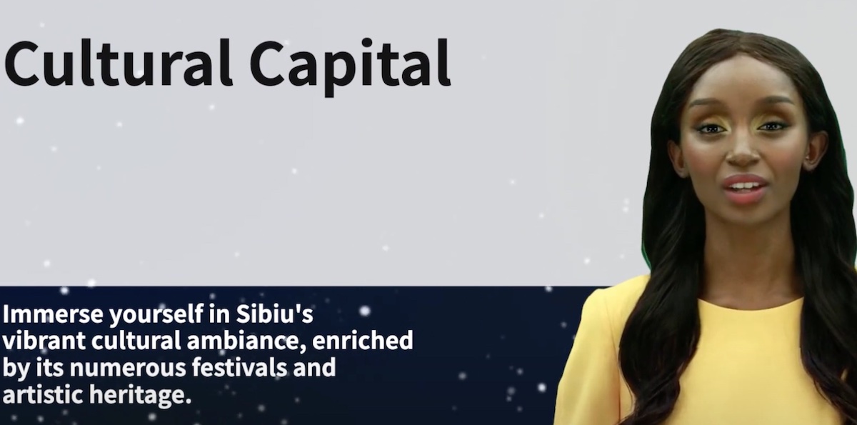 VIDEO Sibiul, prezentat de inteligența artificială. Recomandările pe care le face în județ: Săliște, Rășinari, Avrig, Ocna...