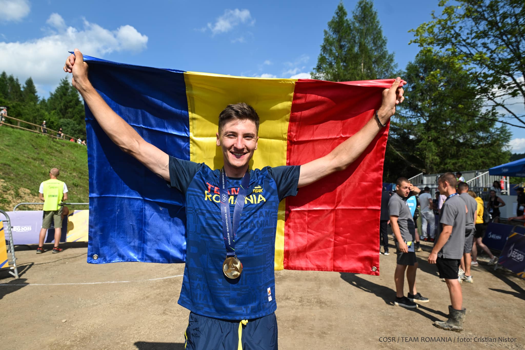 Vlad Dascălu, noul campion european la Ciclism Montain Bike, vine la Sibiu