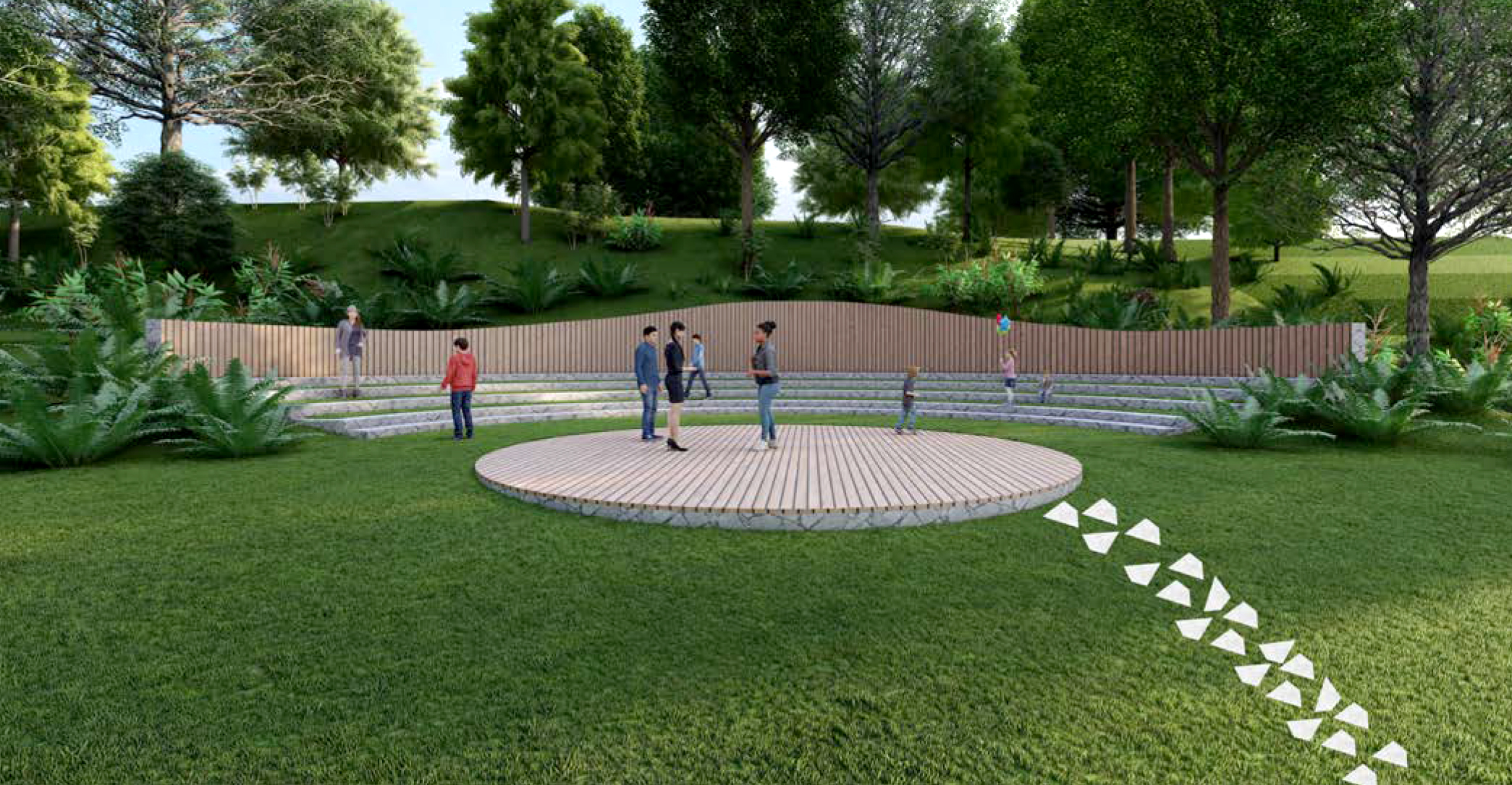 Reamenajarea cu 8 mil. de euro a parcului Sub Arini este supusă iar consultării publice: dispar pistele doar pentru biciclete, apare un amfiteatru, un iaz și un totem uriaș