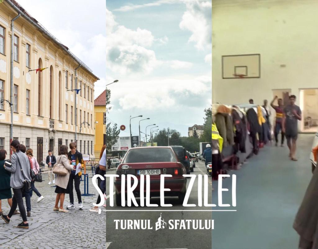 Știrile zilei - 7 iulie: Clasamentul liceelor din Sibiu * Rezultatele controlului de la Vurpăr * O nouă zonă sufocată de mașini în Sibiu?