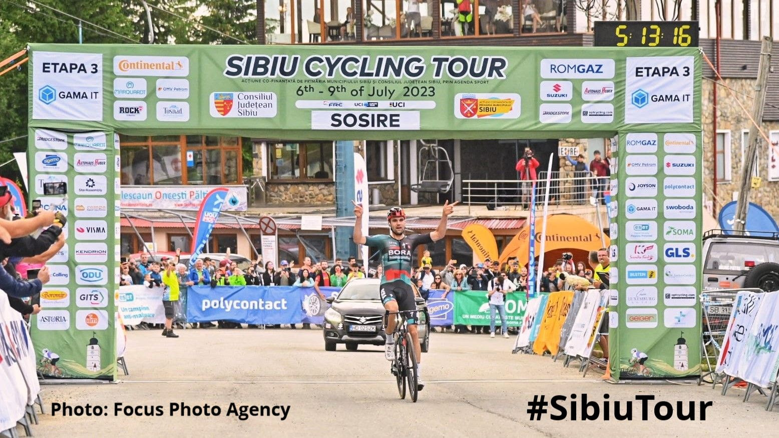 BORA - hansgrohe ripostează - Max Schachmann câștigă la Păltiniș