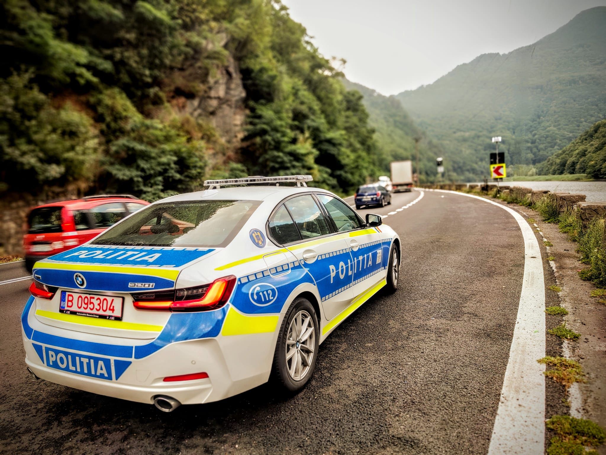 Valea Oltului este, în continuare, aglomerată. Polițiștii sibieni îndeamnă șoferii la calm și responsabilitate
