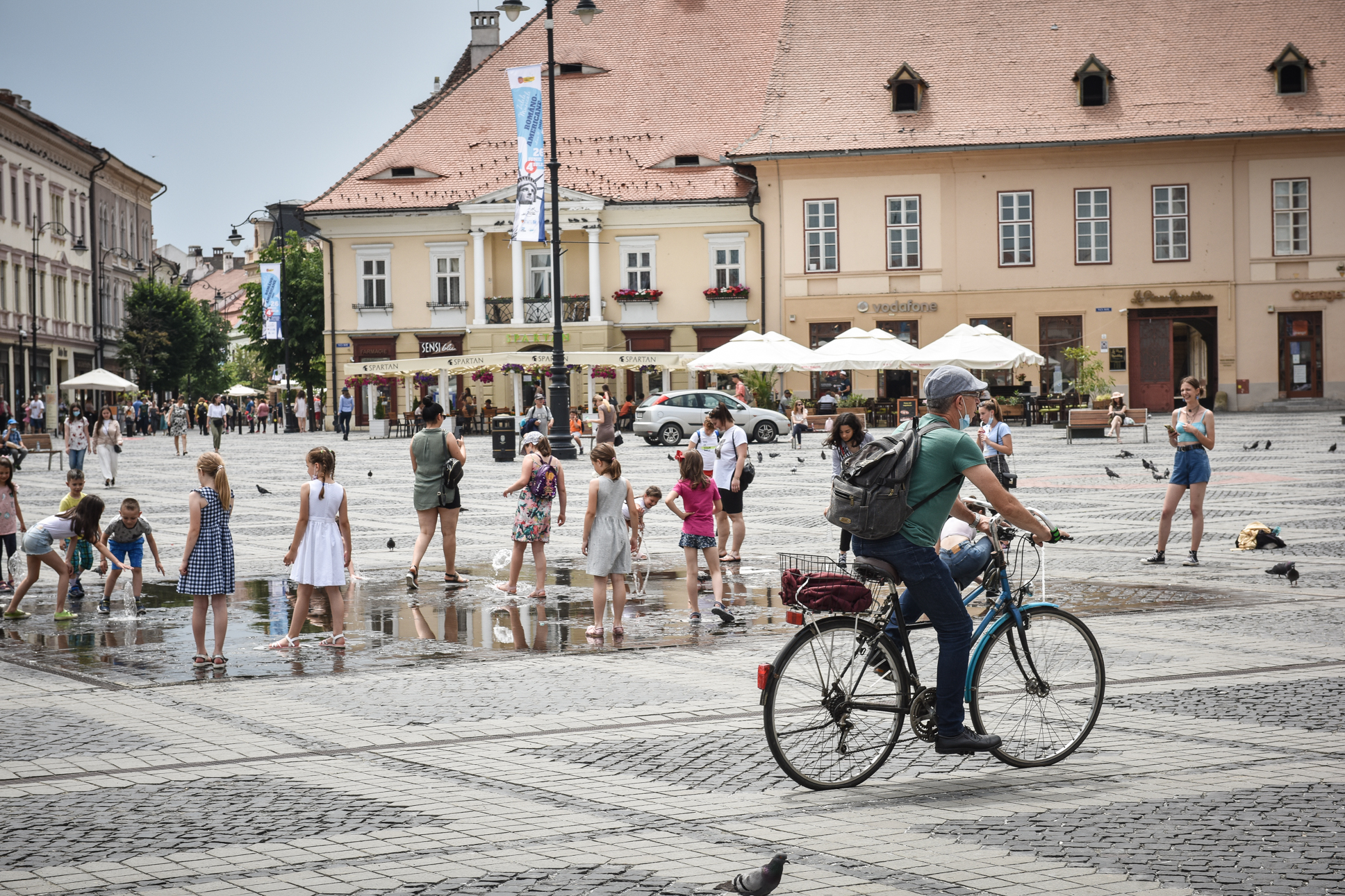 Vremea marți, la Sibiu: maxime de 34 de grade și ploi după-amiaza și noaptea