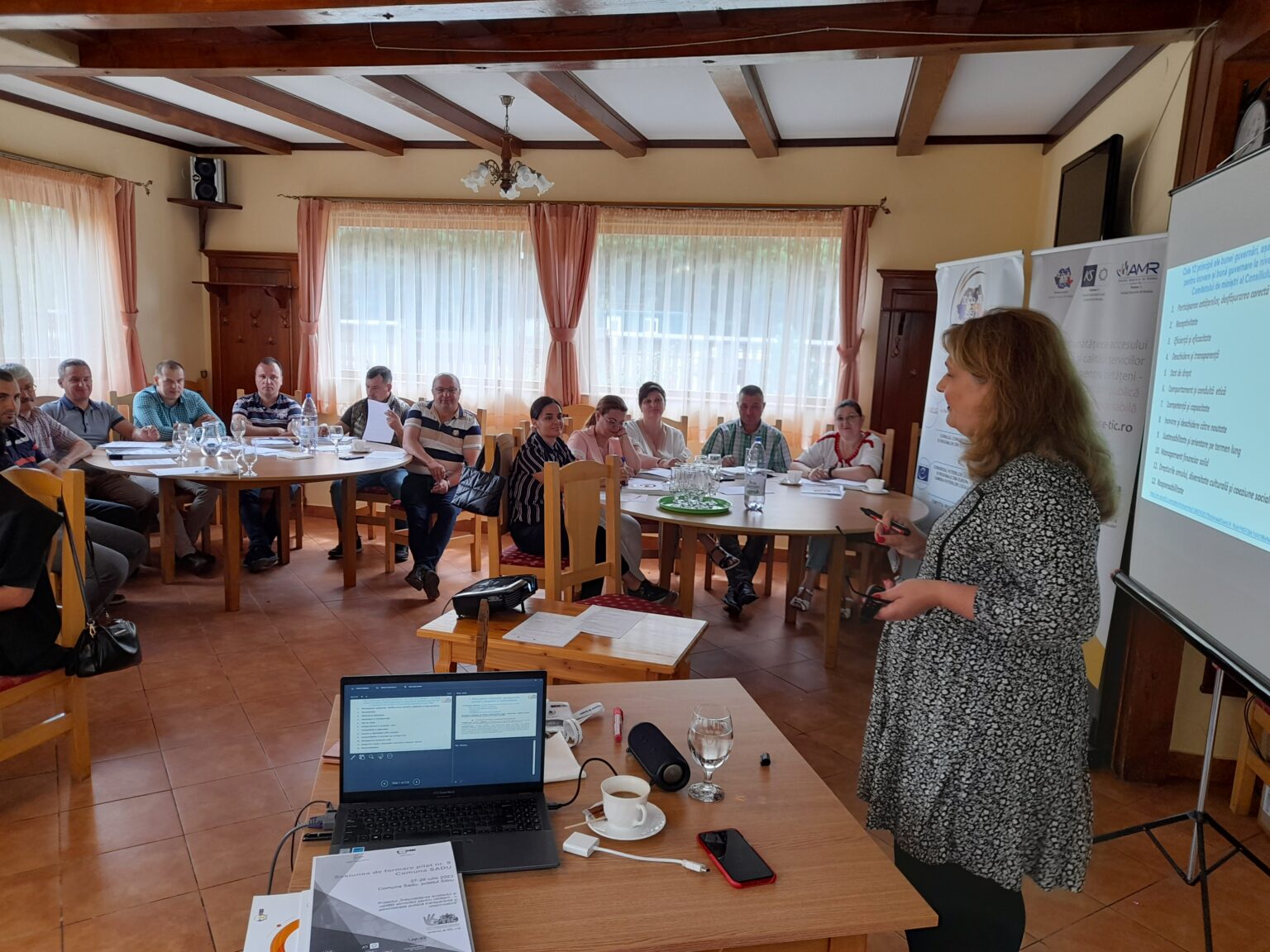A noua sesiune de formare pilot a fost organizată de Asociația Comunelor din România în comuna Sadu