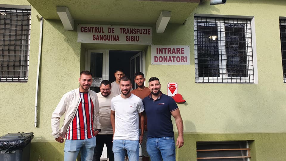 Tinerii social-democrați sibieni au donat sânge