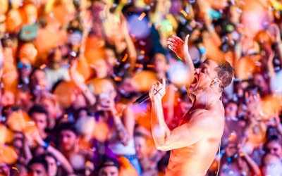 Imagine Dragons a umplut Cluj Arena seara trecută. Peste 70.000 de spectatori au participat la concertul de la Untold