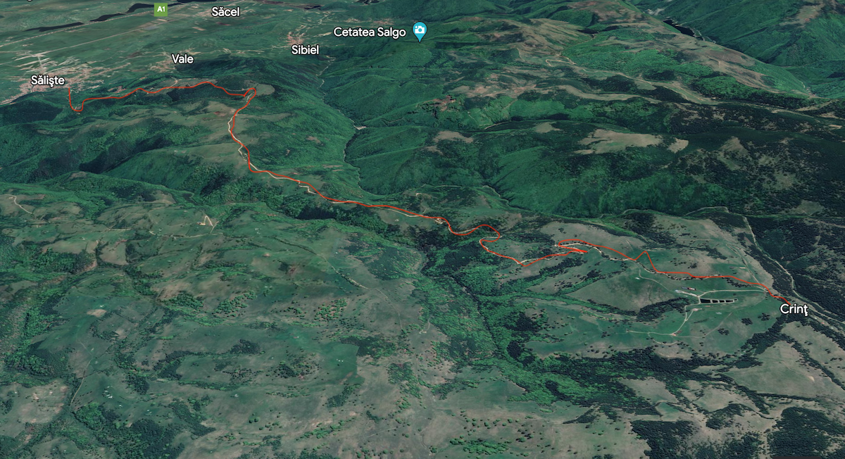 Încă o inițiativă pentru o nouă pistă de biciclete: 17 km între Săliște și Crinț, la peste 1.000 m