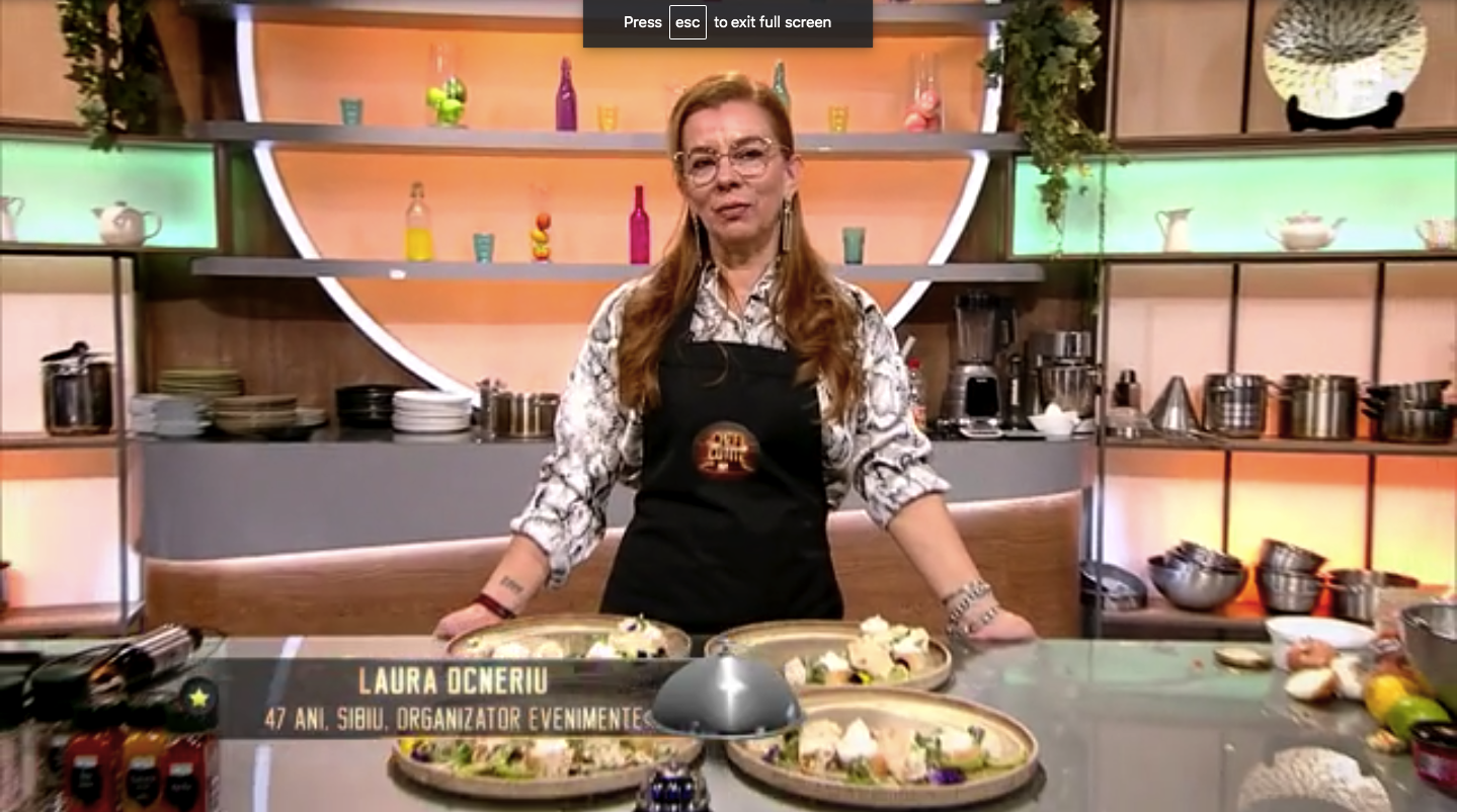 O sibiancă și-a spus povestea la emisiunea Chefi la Cuțite. Laura suferă de scleroză multiplă: „Consider că viața este frumoasă și noi trebuie să ne bucurăm de toate momentele mărunte”