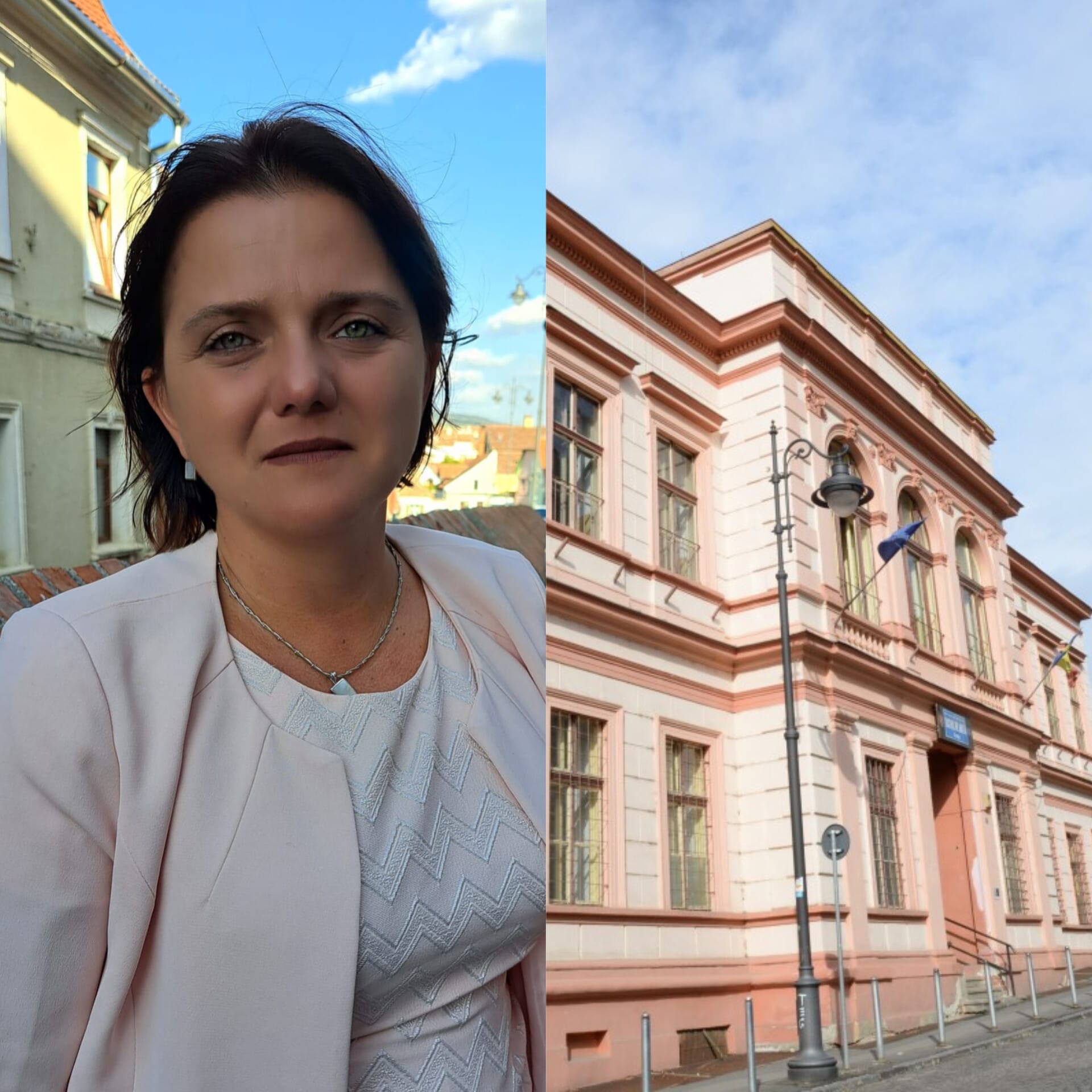 Mona Dăncăneț este noua directoare a Liceului de Artă din Sibiu. „Sunt un director atipic pentru că munca mea nu este doar în birou”