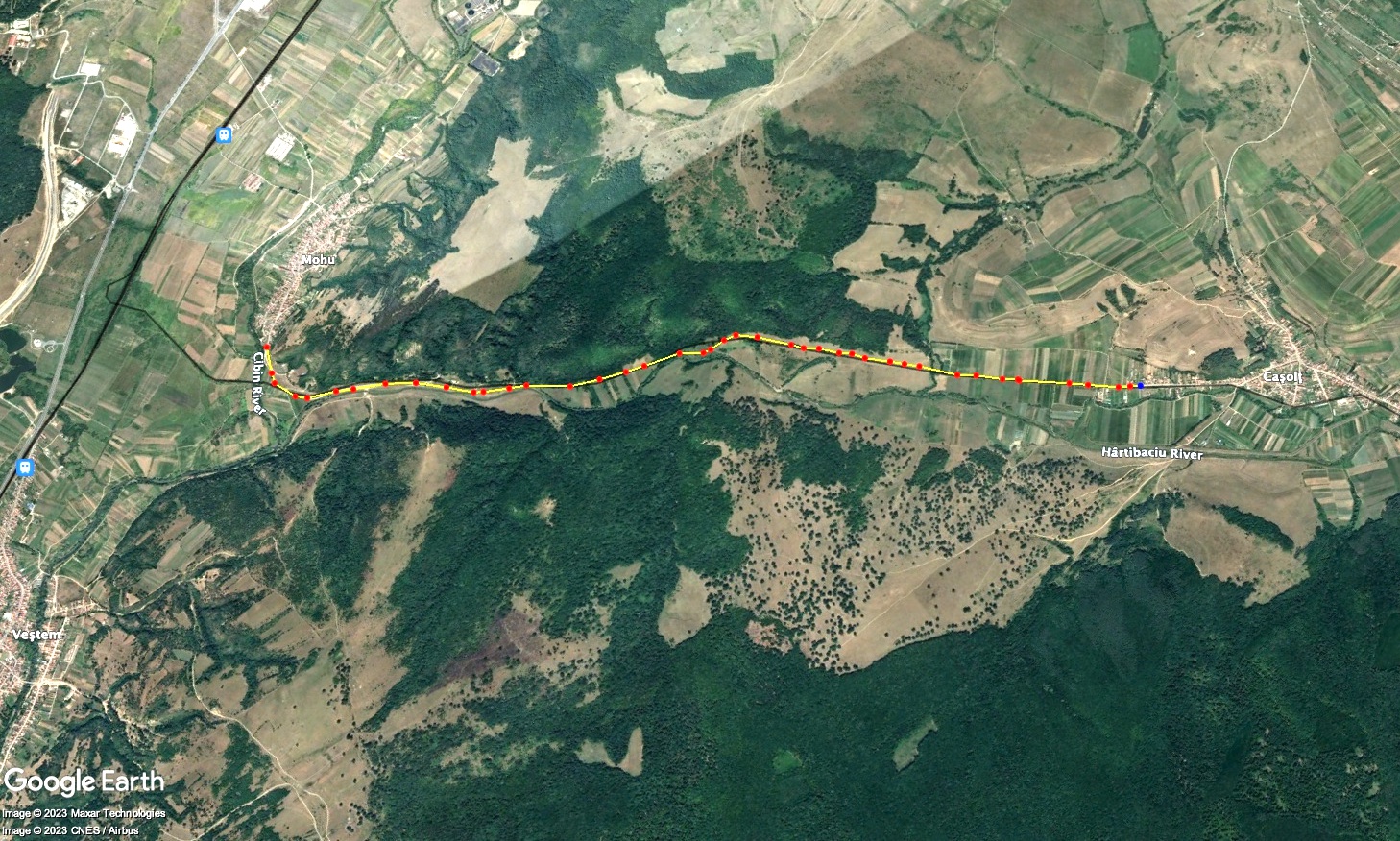 Primul drum nou construit de Zona metropolitană - cea fără Sibiu - va avea o singură bandă de circulație