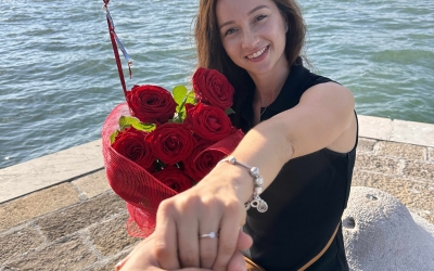 Steliana Nistor, cerută în căsătorie la Veneția, de ziua ei de naștere: ”A fost dragoste la prima vedere”