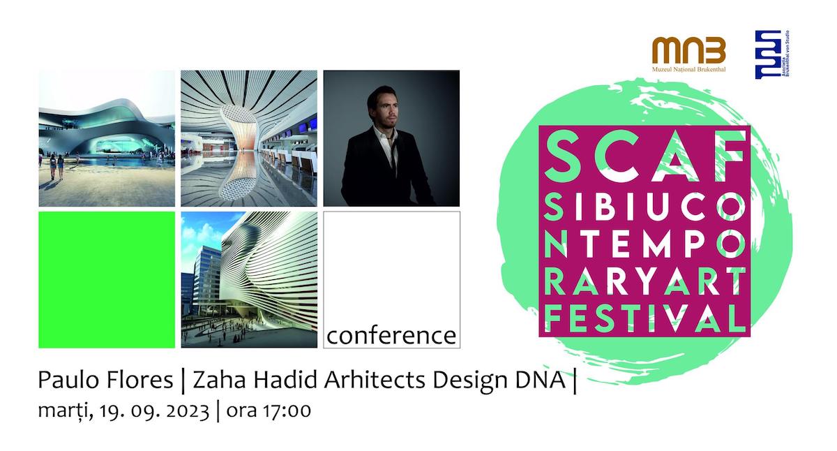 Paulo Flores, director Zaha Hadid Arhitects, invitatul primei conferințe a Festivalului Internațional de Artă Contemporană de la Sibiu
