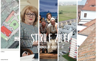 Știrile zilei: Se extinde cel mai mare ansambu imobiliar al Sibiului, Astrid Fodor îi ”ceartă” pe sibienii care nu-și plătesc taxele, iar primăria anunță dosar penal pentru terasele lipite de ziduri