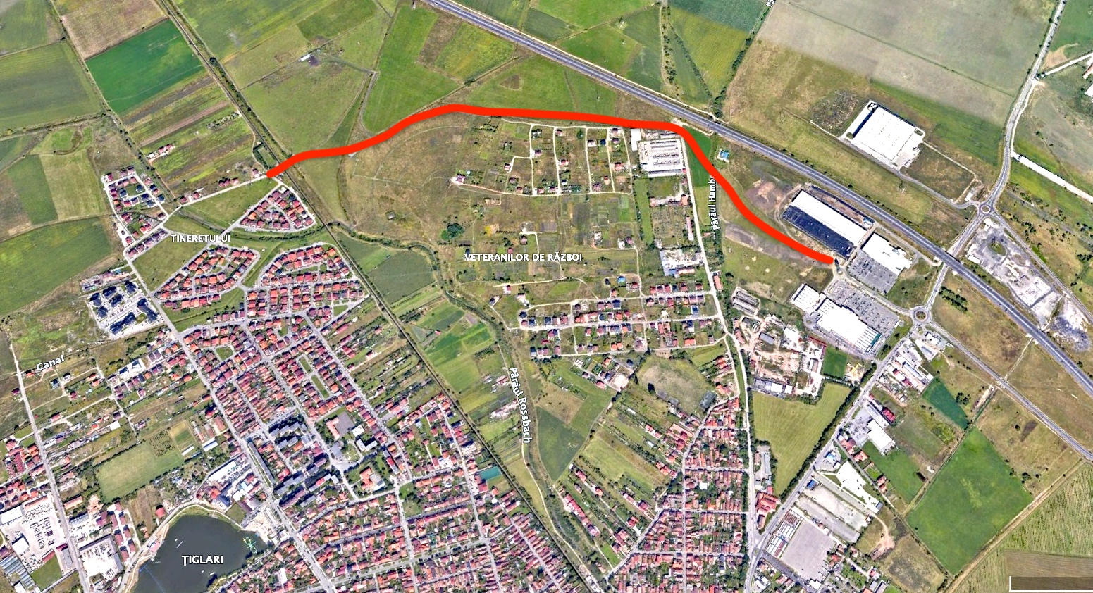 Primăria vrea să construiască un drum nou între Calea Șurii Mari, Veteranilor și Tineretului. Cât mai puține exproprieri, pe cât posibil