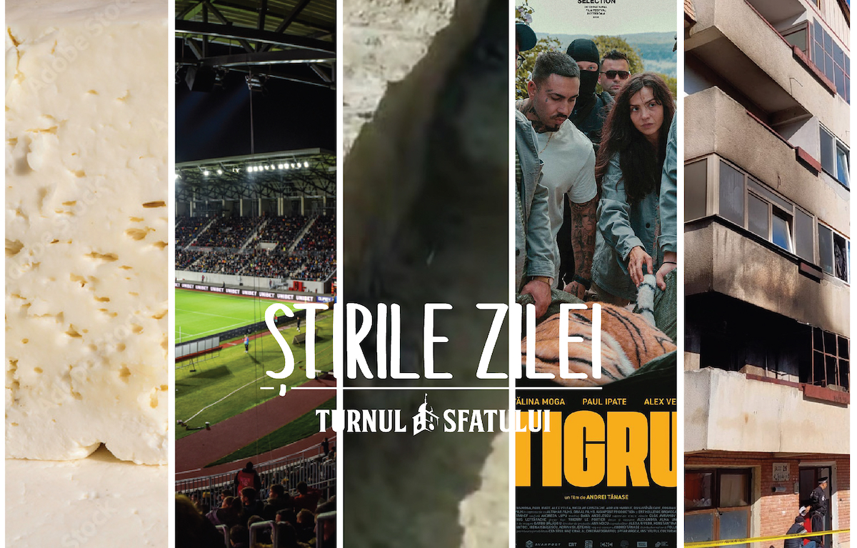 Știrile zilei: 8 muncitori la negru pe șantierul aeroportului, geți sub autostradă, ciuperci de furat și telemea de aruncat