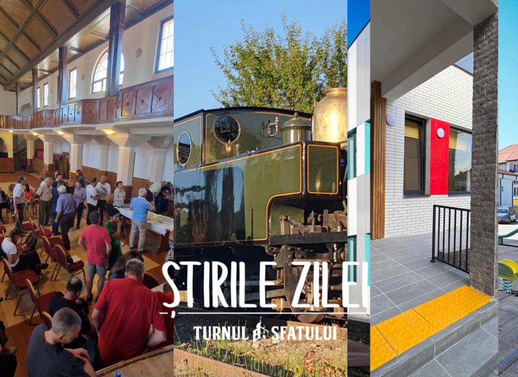 Știrile zilei, 7 septembrie: Prietenii mocăniței au locomotivă din Anglia, dezbatere cu circ la Rășinari, lista firmelor din Sibiu care au fost validate în Programul Casa Verde