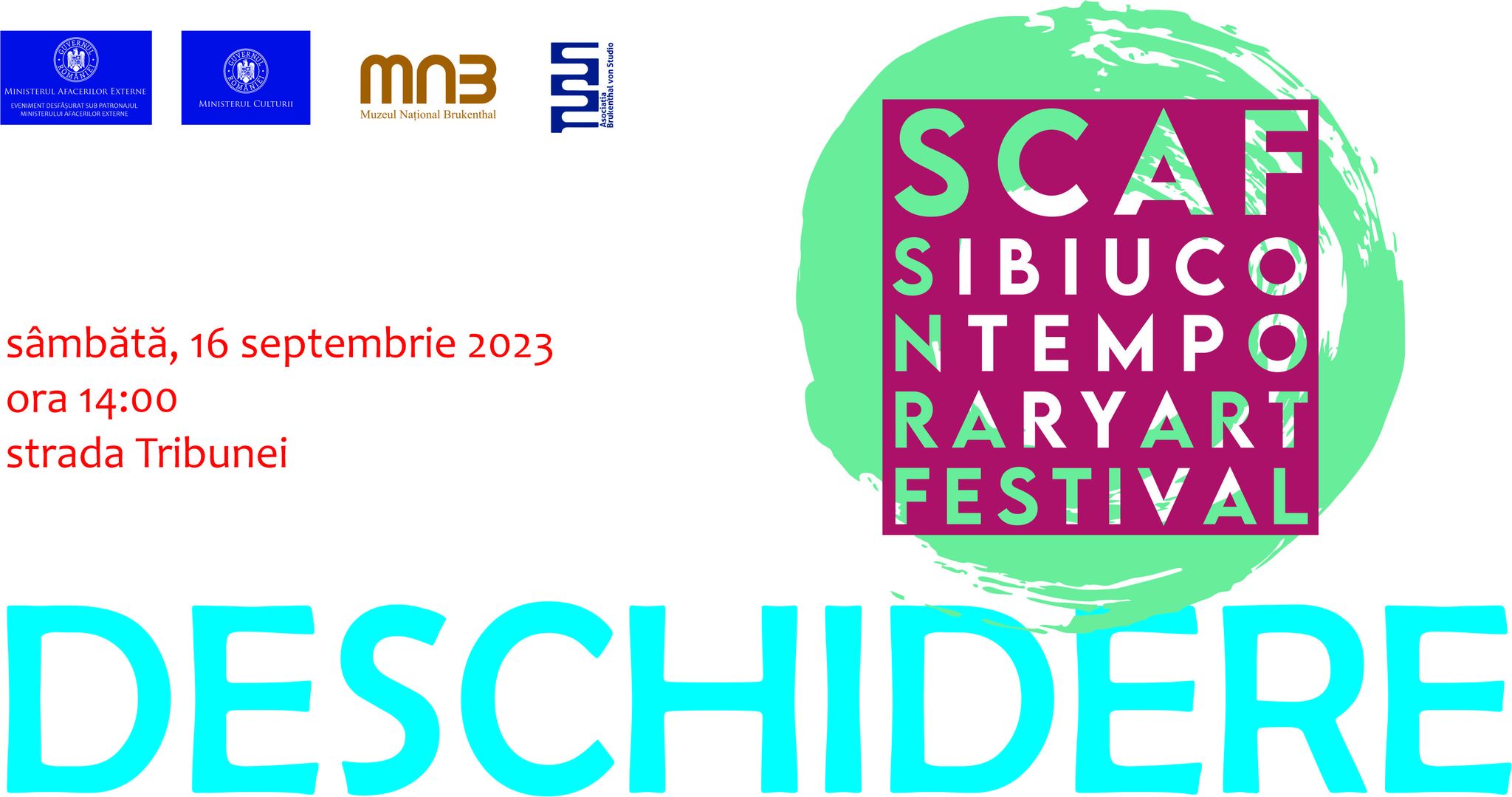 Stradă închisă în centrul Sibiului pentru Festivalul Internațional de Artă Contemporană