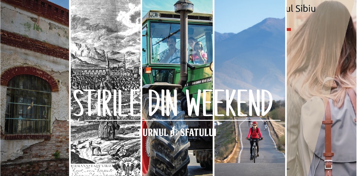 Știrile weekendului: Sibiul se apropie de 10 milioane de turiști, dar în 11 ani. Shopping în 1700, povestea autostrăzii și cea a spitalului